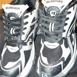 Balenciaga Monochrome Athletic Shoes